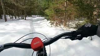 Fat bike Chutes Monte à Peine et des Dalles ⛰️🎒