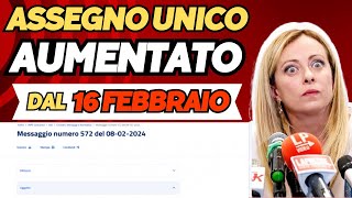 ✅ ASSEGNO UNICO 2024 AUMENTATO ! NUOVI IMPORTI! + TABELLA