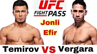 Ramazon Temirov - Cj Vergara  UFC JONLI EFIR.Ramazon Temirov Yangi Jang