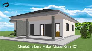 Montažne kuće model Katja Tip 121