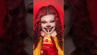 Ronald McDonald Halloween Makeup