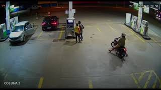 ASSALTO EM POSTO DE GASOLINA