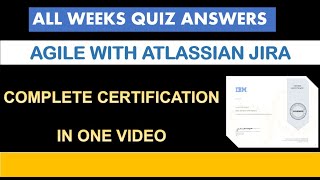 Agile with Atlassian Jira - Coursera All Quiz Answers