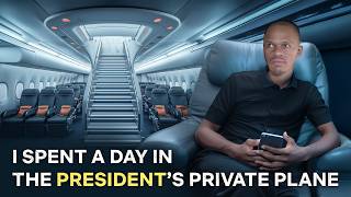 I Spent 24 Hours in a President's Plane – This is Crazy!