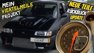 Viertelmeile Projekt Update / Nissan Sunny GTI/ Big Turbo SR20 / Dragrace