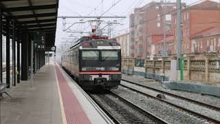 Viaje en tren Regional Exprés S/470 Valladolid-Santander y Trenes en Palencia