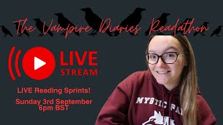 LIVE READING SPRINTS | THE VAMPIRE DIARIES READATHON