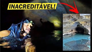 MERGULHEI EM UMA CAVERNA DA CHAPADA DIAMANTINA! EP.66