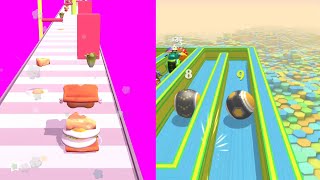 Sandwich Stack Maker Rush  - All Level Game play Android, Ios -New Big Apk Update