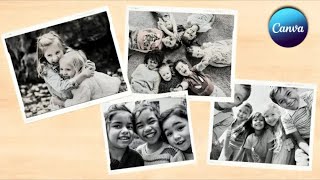 Create an Old Memories Photo Collage in Canva! Tips & Tricks