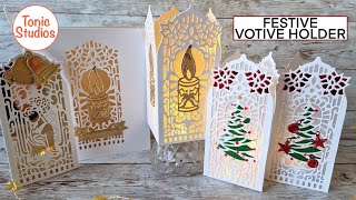 Tonic Studios FESTIVE VOTIVE HOLDER - Create & Make