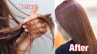 Keratin treatment at home shiny Healthy hair,straight and smooth |hair care|Entertain everyone