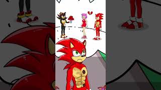 Sonic, Knuckless Gets Bullied #shorts #sonicshort #amy #shadow