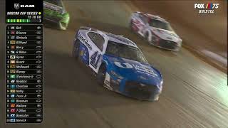 RYAN PREECE WRECKS KYLE LARSON - 2023 FOOD CITY DIRT RACE NASCAR CUP SERIES