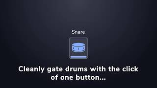 Sonnox Oxford Drum Gate - Can your gate detect a drum with one button?