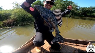 OLHA O QUE ELE FEZ NA PESCA COM ESTILINGUE!!! #guiadomato