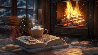 Soothe Your Soul: Gentle Piano Melodies and Cozy Fire Sounds for the Perfect Relaxing Coffee Break