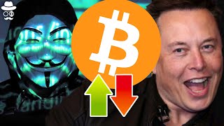 ANONYMOUS pi$$ed with Elon Musk over Crypto Manipulation [BITCOIN PRICE NEWS] Elon Musk vs Anonymous