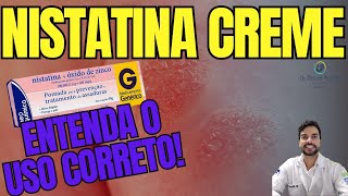 Nistatina creme e uso correto nas dermatites fúngicas