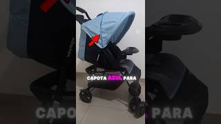 Capota Azul para Carrinho de Bebê Spot Voyage #carrinhodebebe #gravidez #lojadebebe #maternidade