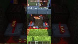 Minecraft Build hacks #18 : Working Police Siren! #shorts