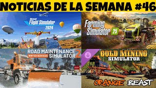 NOTICIAS DE LA SEMANA #46 - FARMING 25 - MSFS 2024 - STALKER 2 Y MUCHO MAS