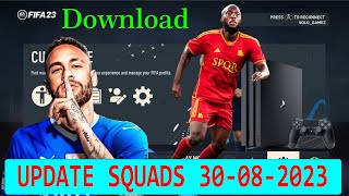 PS4 FIFA 23 UPDATE Squads 30-08-2023