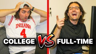 College VS Full-Time Job