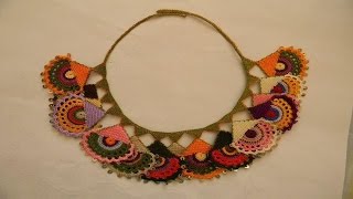 ARETES Y COLLARES A CROCHET  Nº 07