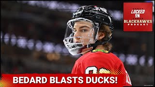 Connor Bedard Goes Duck Hunting To Lift Chicago Blackhawks To 7-2 Win