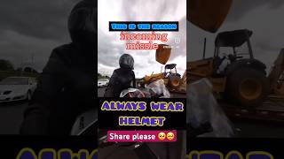 Wear helmet on ride 🥺 #safedrive #safejourney #trendingshorts #travel #love #superhit #harleyX440