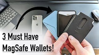 Top 3 BEST MagSafe Wallets for Form & Function!