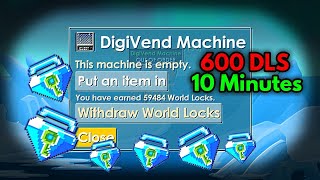 600 DLS in 10 Minutes Easy Profit | Growtopia