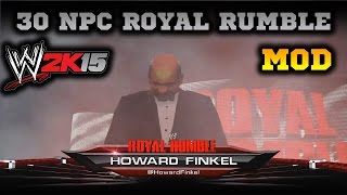 WWE 2K15 PC MOD: Over 30 New NPC Available to Play!