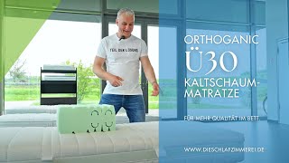 Orthoganic Ü30 Kaltschaummatratze #kaltschaummatratze #matratze