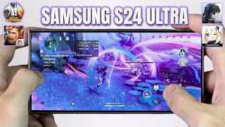 Test Game Nặng Trên Samsung Galaxy S24 Ultra : Snapdragon 8 Gen 3, AMOLED 2X 120Hz có đáng mua?