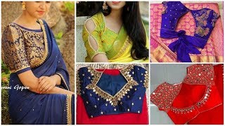 Blouse Neck Designs | Blouse neck models