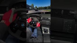 BMW e46 simulator #assettocorsa #simracing #racecar #bmwe46 #gtr