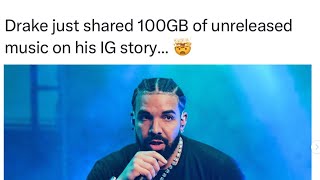 Drake JUST DROPPED 100GB of 🗑️🗑️🗑️ MUZIK LUCIAN REJECTED IT! #DRAKE IN TROUBLE  WITH ILLUMINATI