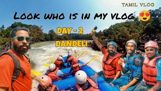 Day in Dandeli | Day 2 Episode 3 | River rafting | Zipline | syntheri rocks | @NumberPlate  |