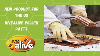 New product available in the US: The HiveAlive Pollen Patty