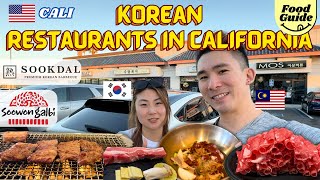 Best Korean BBQ Restaurants Recommended by LOCALS!  | Where to eat in California LA Around?