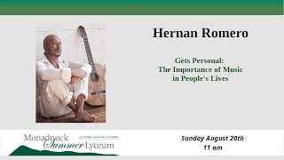 Hernan Romero, "Gets Personal: The Importance of Music in People's Lives"