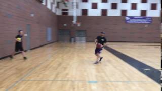 PE Teacher Dunks