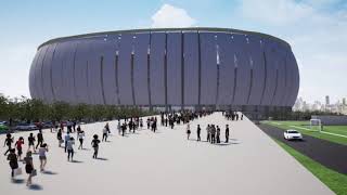 Jakarta International Stadium DESIGN AND CONSTRUCTION PICTURES