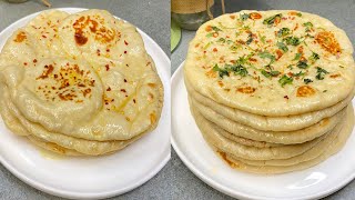 Fluffy ,Soft And Delicious Turkish Bread/Turkish Eggless Flat Bread/Pita Bread Without Oven