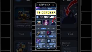 11 October Grand Combat Daily Combo | Grand Kombat Daily Combo Card​ 11 October 2024