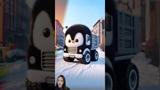 🖤 Evolution of Pinguin : Cute Truck 🐧#cute #trucks #penguin #truck