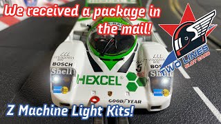 We have a slot car package people! Z Machine Light Kits!