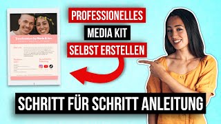 So erstellst du ein MEDIA KIT & bekommst mehr Kooperationen (auch mit wenig Followern)